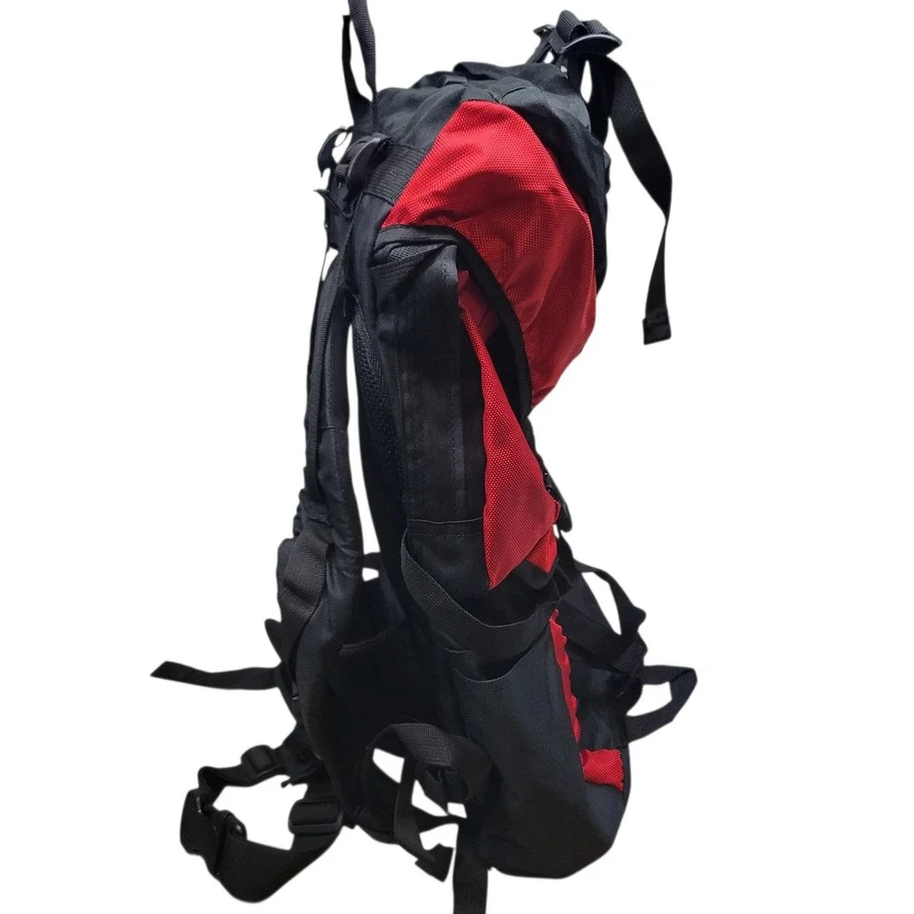Food Insurance Tactical Hiking Backpack Red Black Emergency Survival Gear Pack